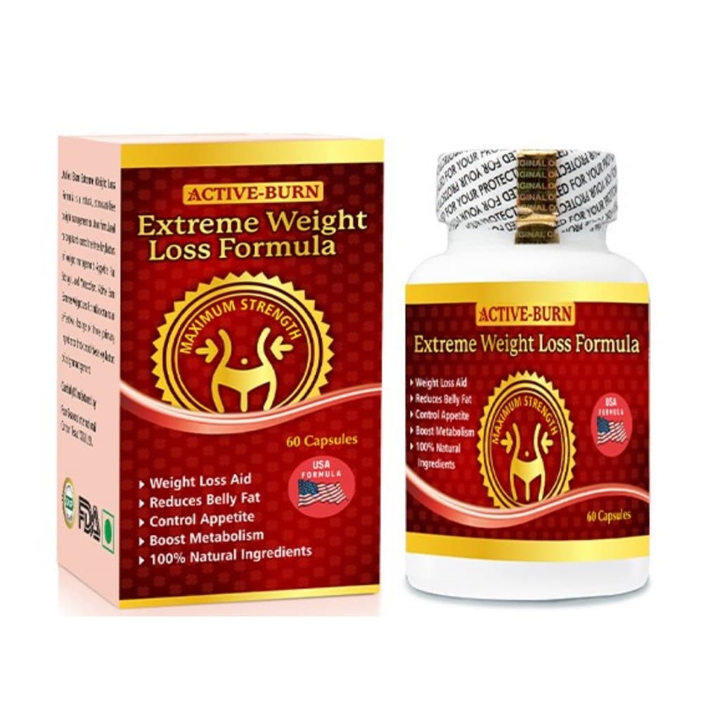 Active Burn Extreme Weight Loss Formula 60 Capsules