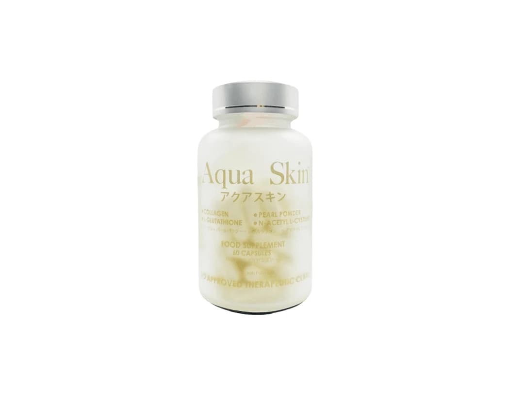 Aqua Skin Glutathione & Collagen Skin Whitening Capsules