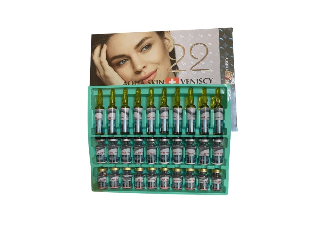 Aqua Skin Veniscy 22 DualNa Pico Cell Ultra Skin Whitening Glutathione Injection