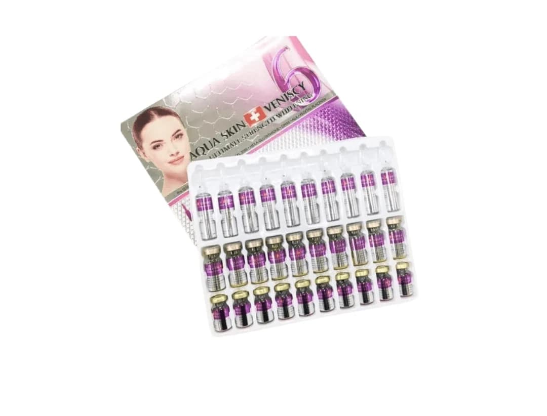 Aqua Veniscy 6 Ultimate Strength Skin Whitening Injection – 10 Sessions