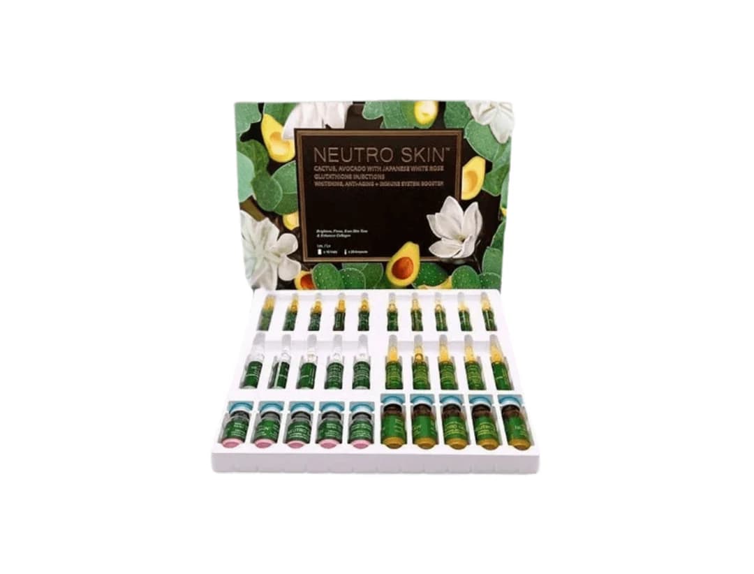 Neutro Skin Cactus Fruit And Avocado Skin Whitening Glutathione Injections