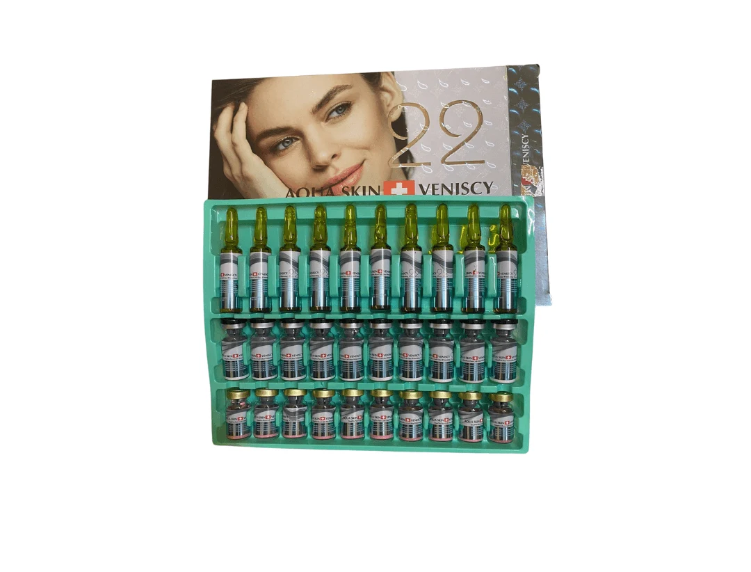 Aqua Skin Veniscy 22 DualNa Pico Cell Ultra Skin Whitening Glutathione Injection