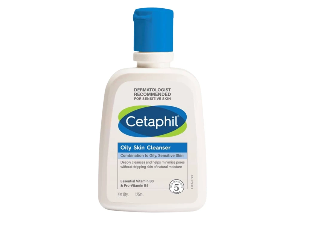 Cetaphil Oily Skin Cleanser 125ml | Gentle Deep Clean for Sensitive Skin