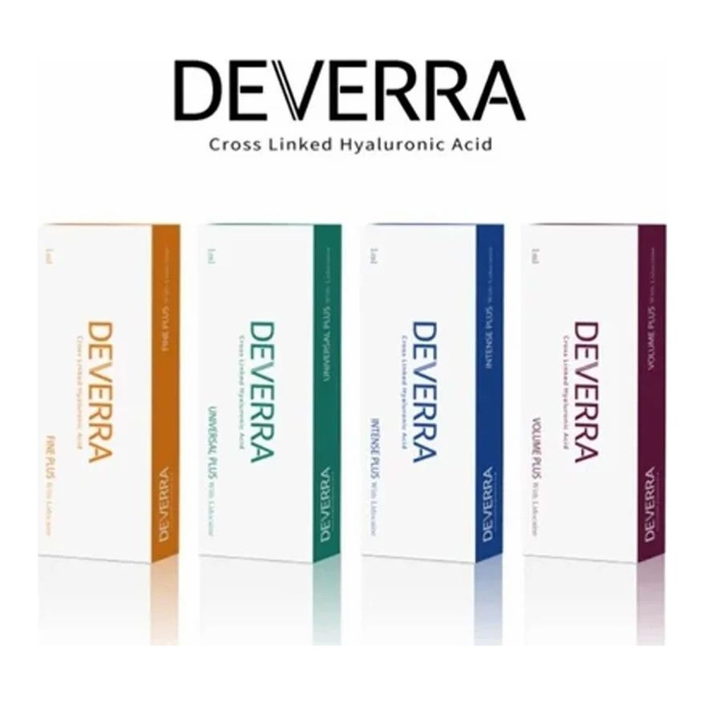 Deverra Cross-Linked Hyaluronic Acid Dermal Filler with Lidocaine