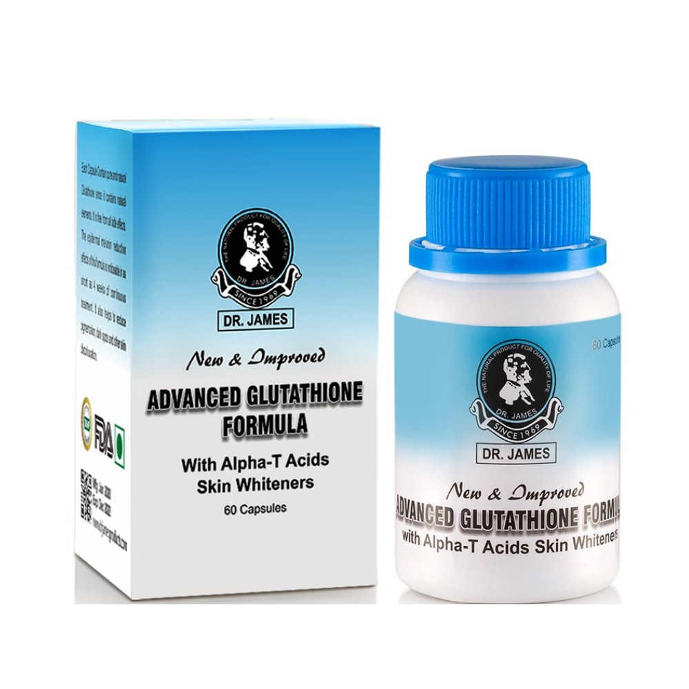 Dr James Glutathione 1000mg Skin Whitening Capsules