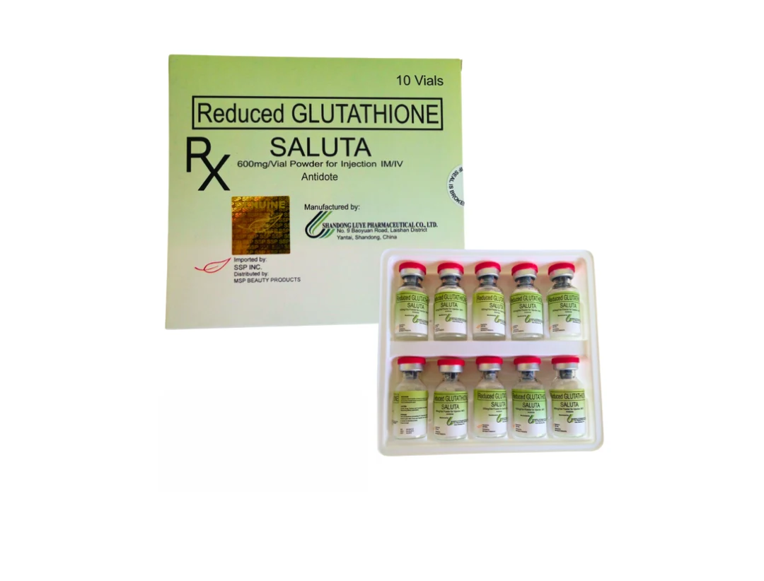 Glutathione Saluta 600mg Skin Whitening Injection