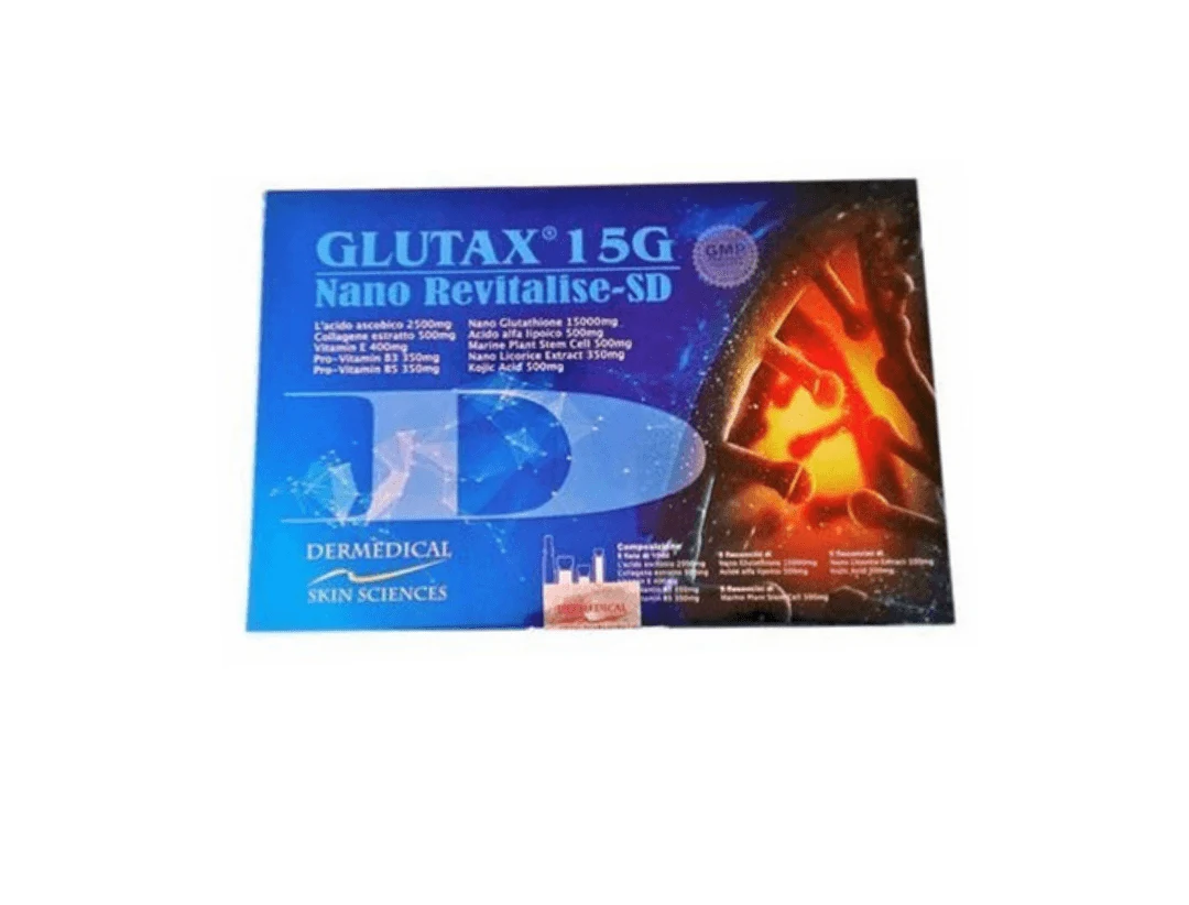 Glutax 15G Nano Revitalise SD Skin Whitening Glutathione Injection