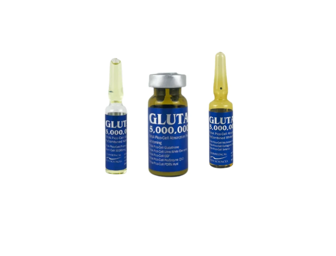 Gutax 5000000GT Trina Pico Cell 5000000mg Glutathione Injection | 1 Session Whitening Care