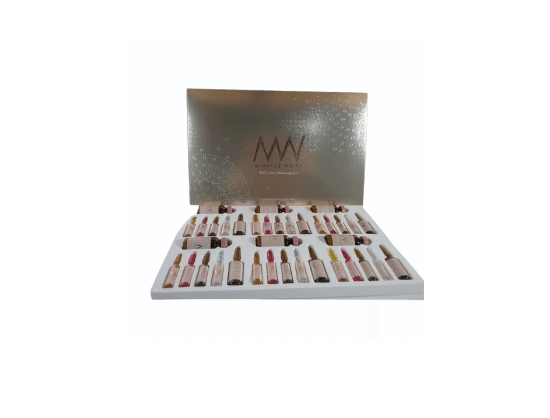 Miracle White 55000mg Extracellular Anti-Melanogenic Glutathione Skin Whitening Injection