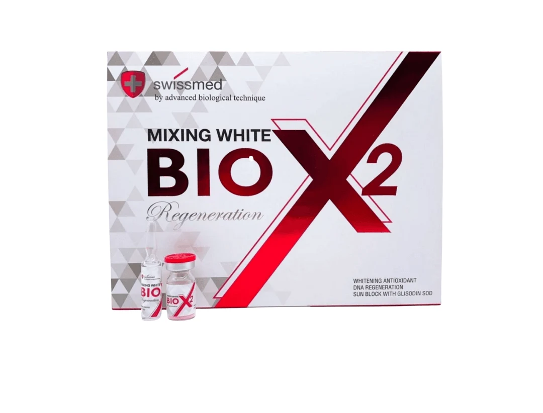 Mixing White Bio X2 Regeneration Glutathione Skin Whitening Injection - 7 Session - Switzerland