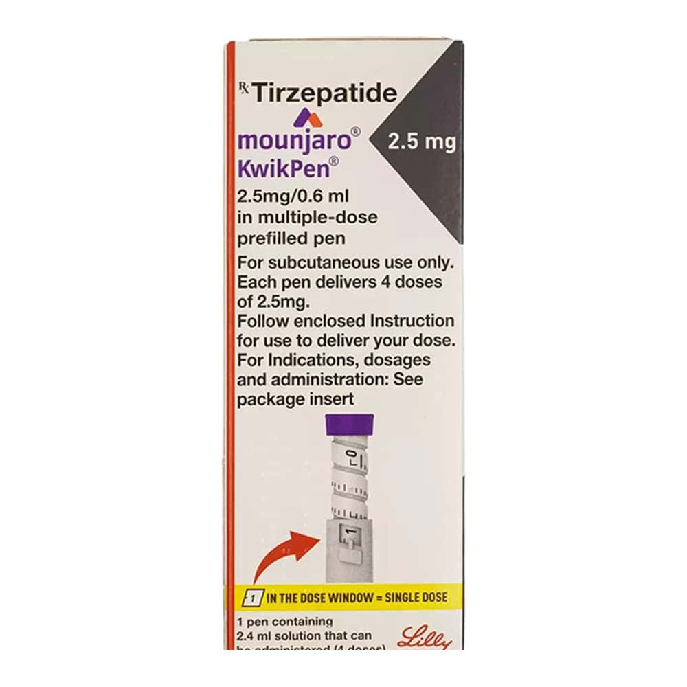 Mounjaro KwikPen Tirzepatide Solution for Injection in Pre-filled Pen