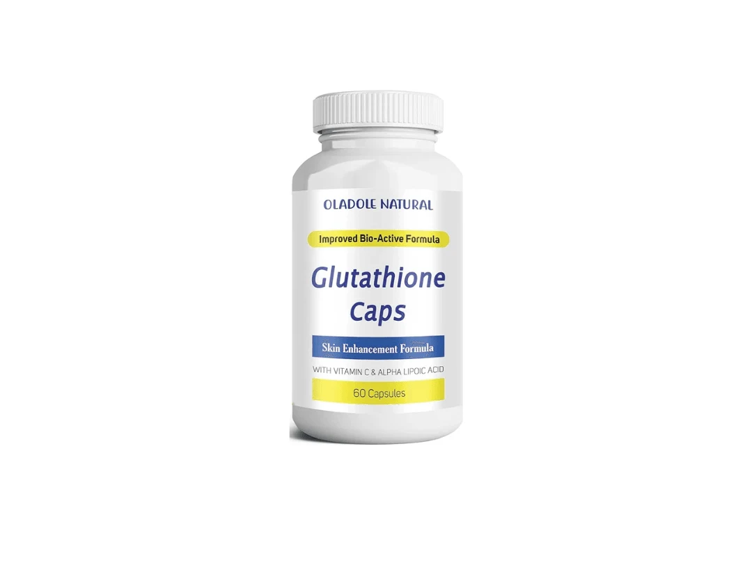 Oladole Natural Glutathione Complex 620mg Skin Whitening Capsules (60)