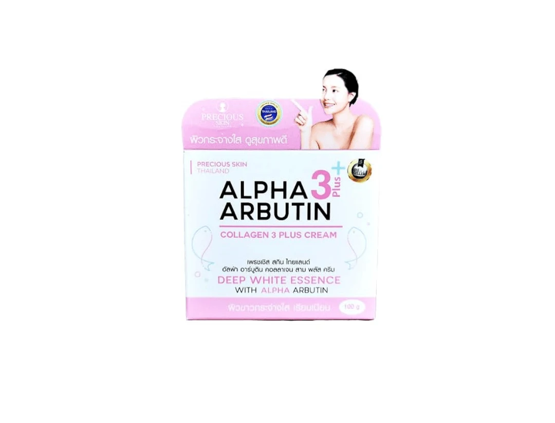 Precious Skin Alpha Arbutin 3 Plus Collagen Skin Whitening Cream 30g